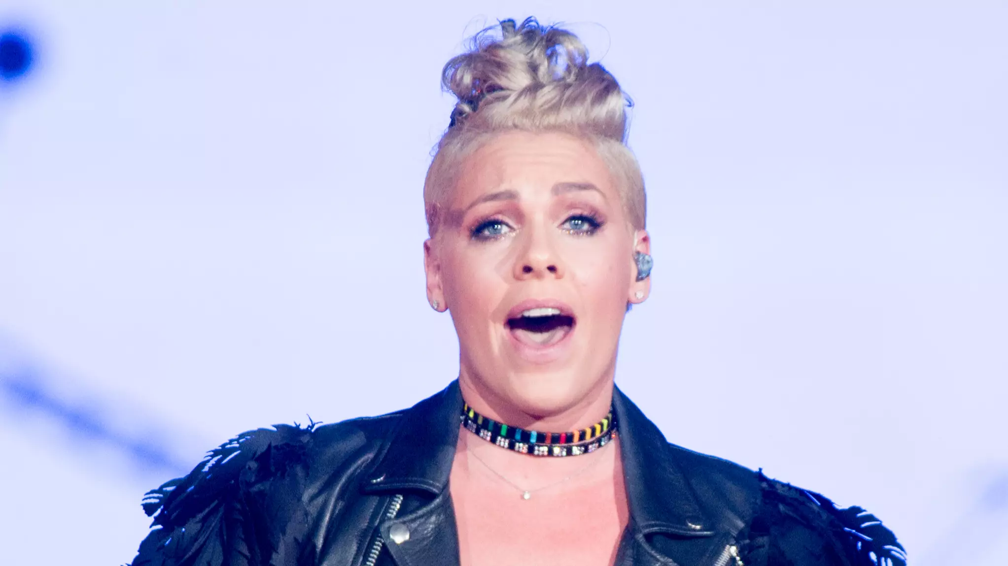 Pink Claps Back At Fan Criticising Her Husband's Parenting Skills With Epic Rant