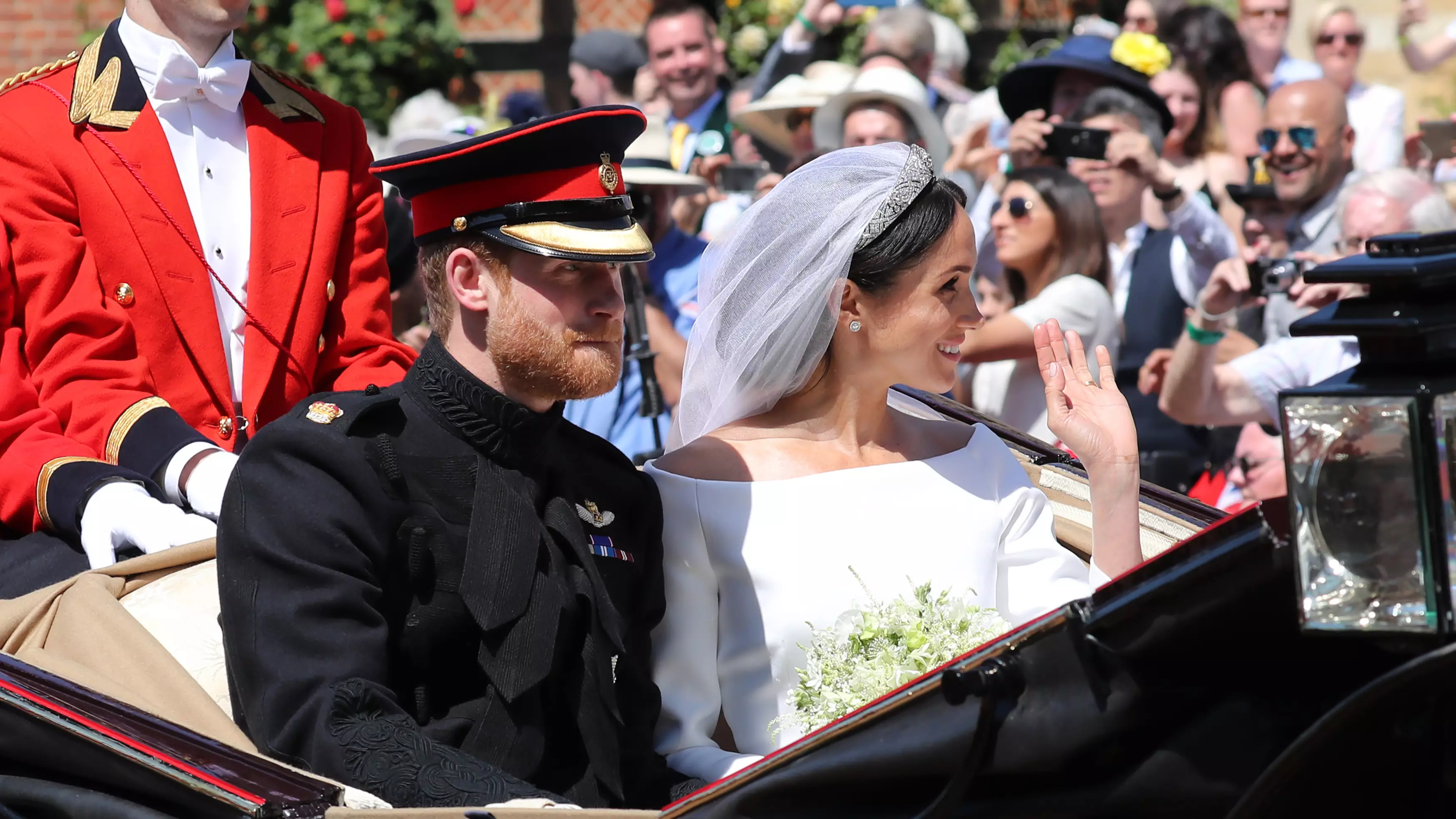 Royal Wedding 2018: Meghan Markle Spotted An Old Teacher In A Crowd Of Thousands At Her Wedding