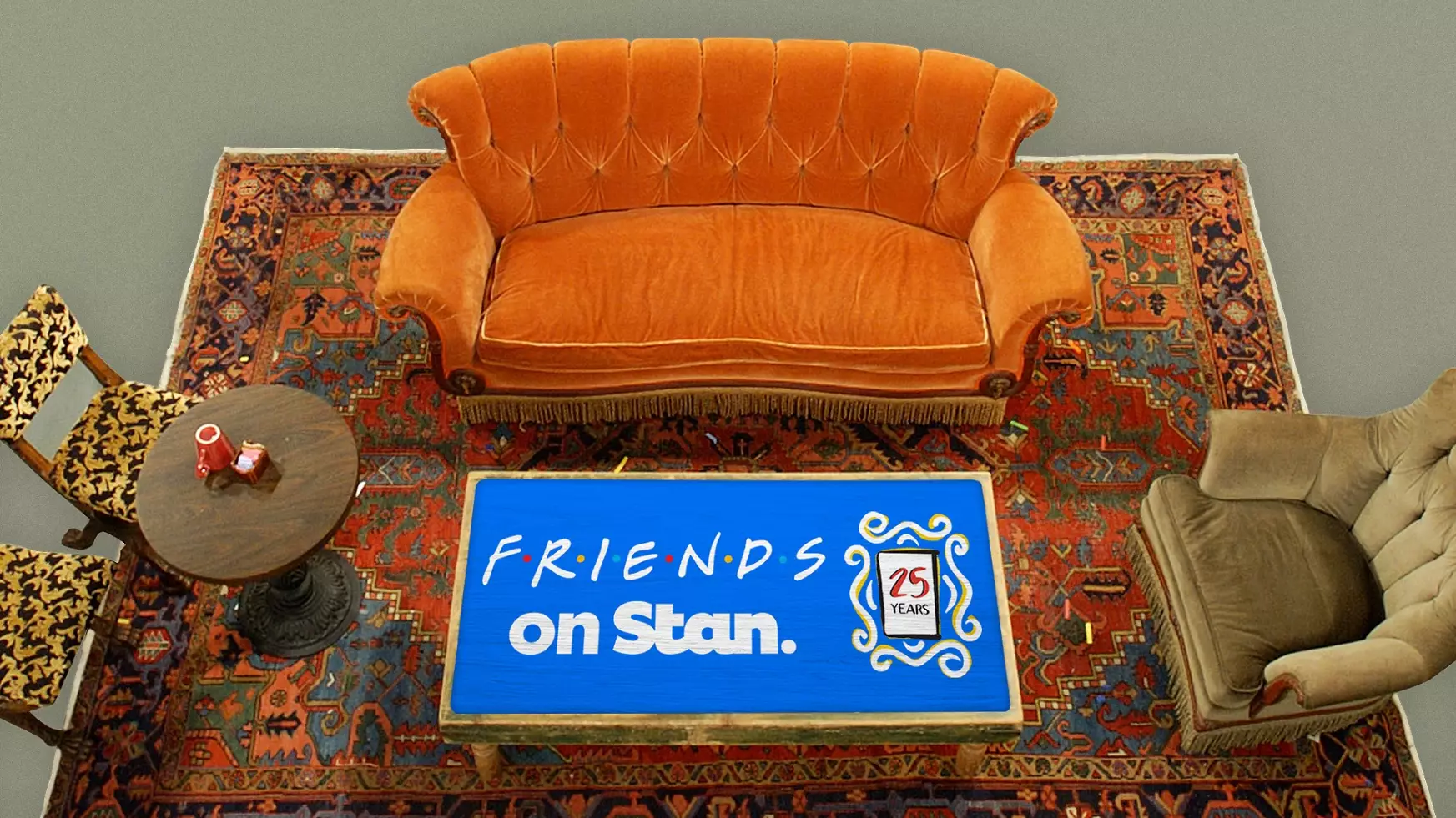 The Iconic Couch From Friends Is Touring Australia