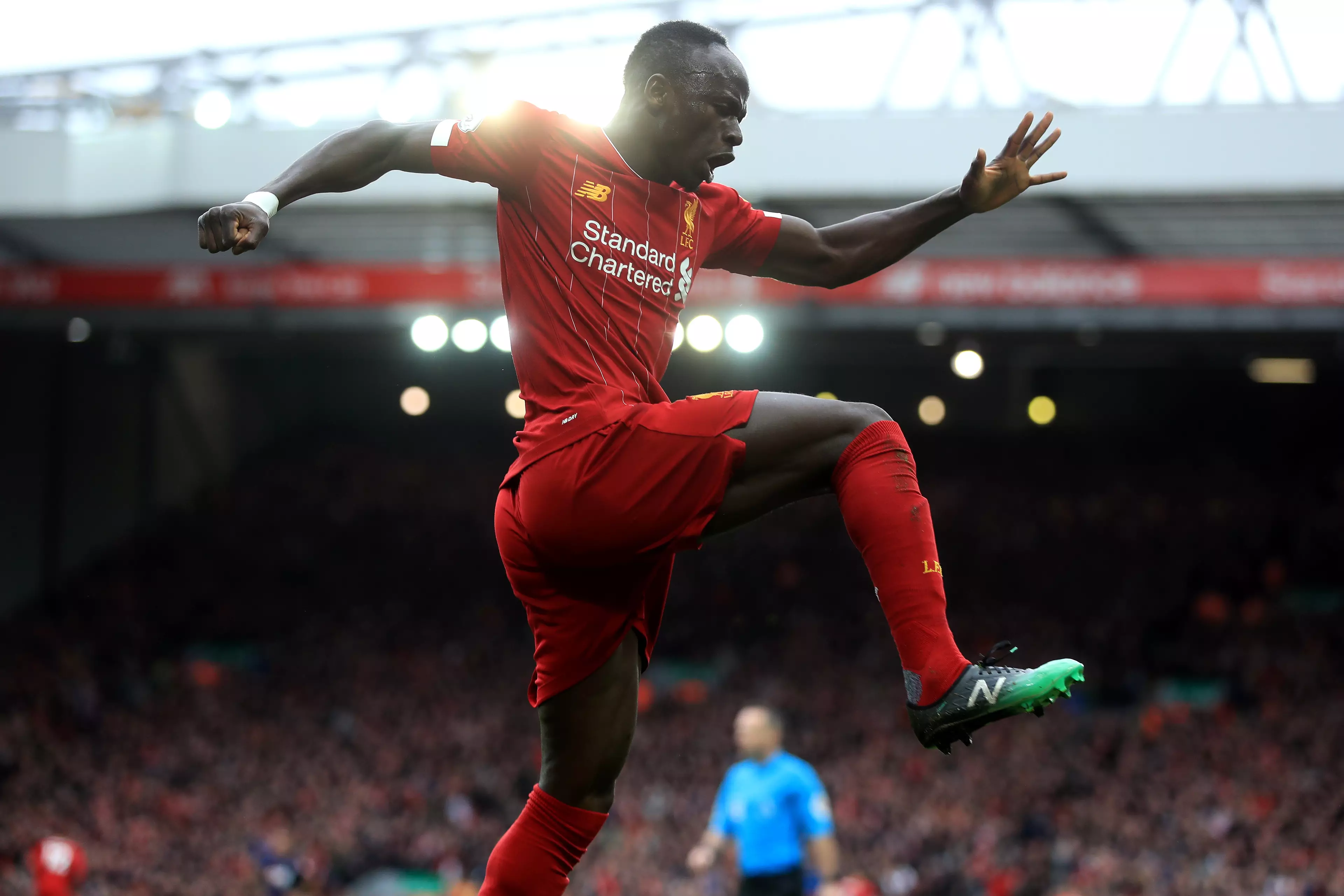 Mane's goal earned Liverpool all three points. Image: PA Images