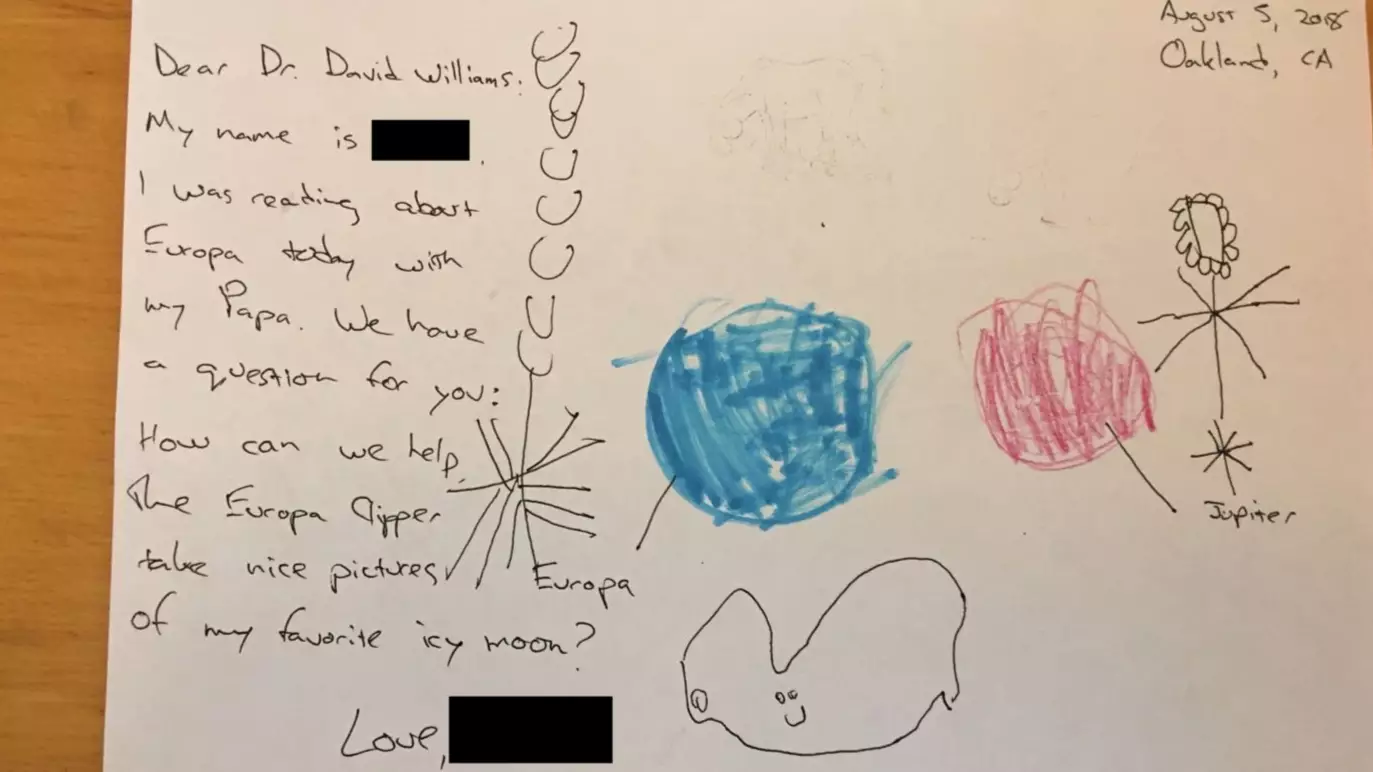 NASA Replies To Four-Year-Old Girl With The Sweetest Letter