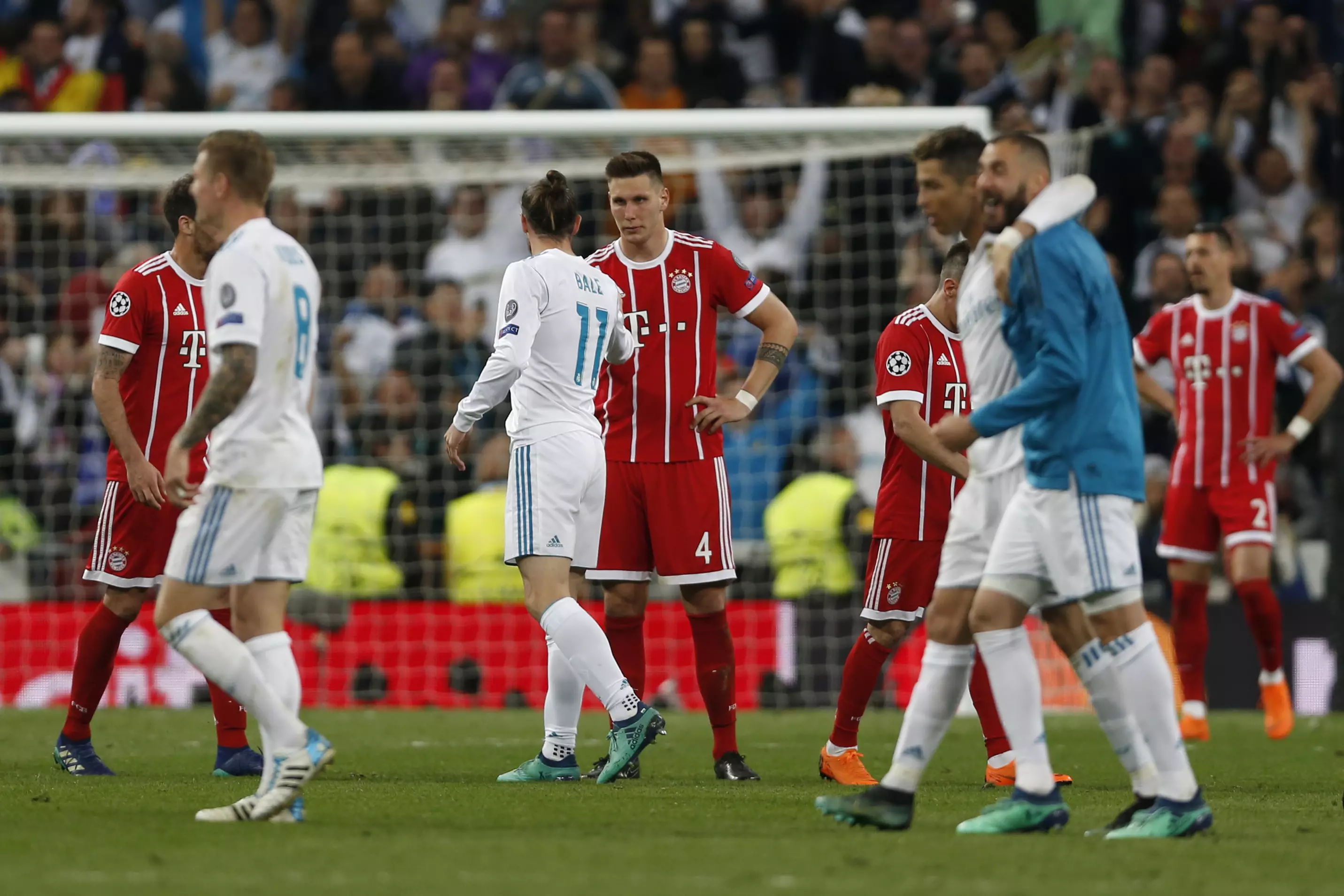 Bayern and Real faced in this season's Champions League. Image: PA Images
