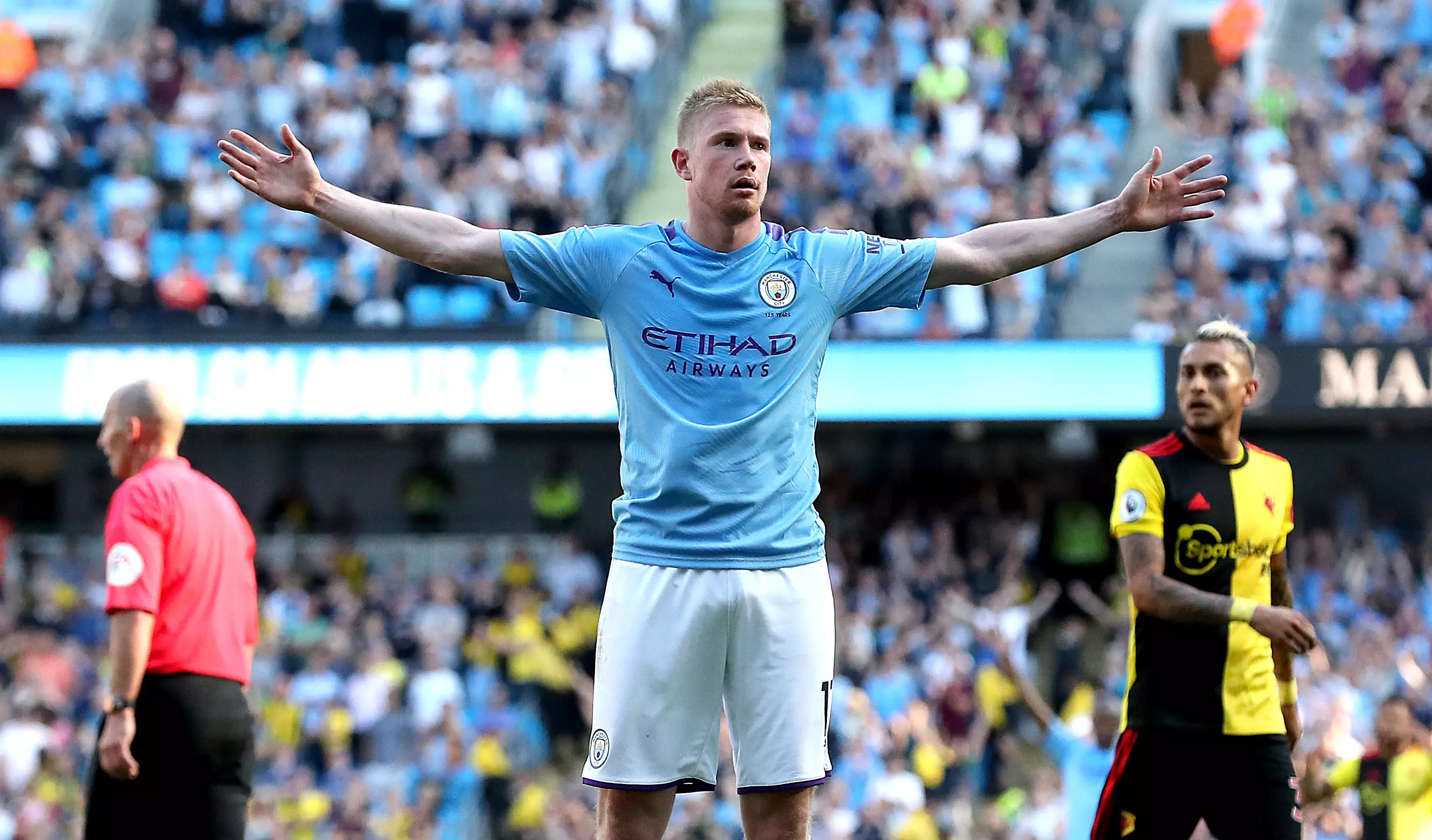 With injuries behind him De Bruyne is one of the best in the world.  Image: PA Images