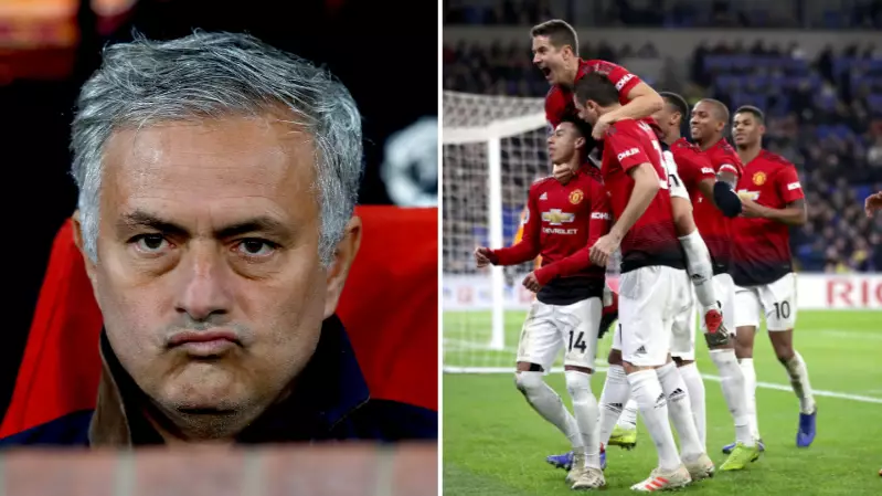 Manchester United Fans Are Giving Jose Mourinho A Good Kicking