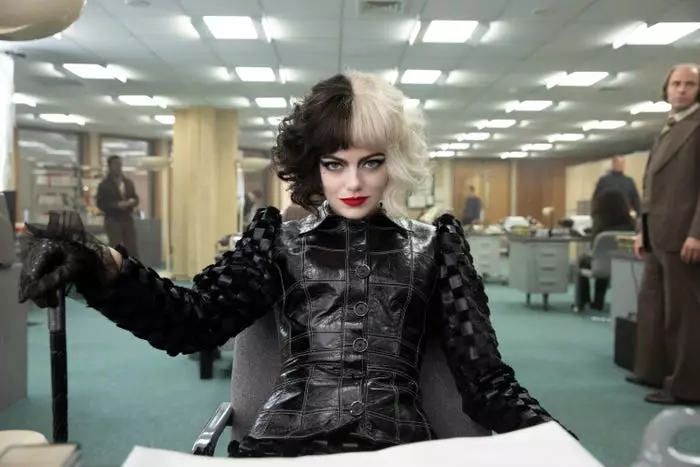 The movie charts Cruella's upbringing on the streets of 1970s London (