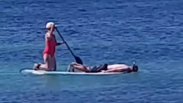 Footage Shows Man Getting Paddled About Face-Down While Snorkelling In Australia