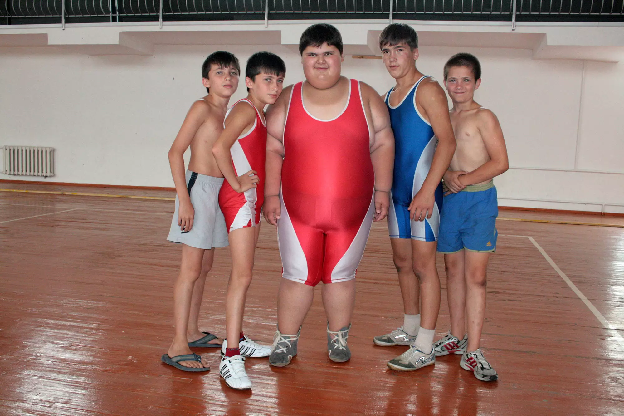 According to the Guinness Book of Records, he is the world's heaviest child since 2003.