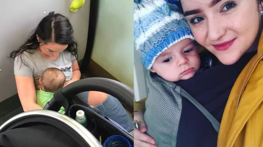 Woman Is Forced To Breastfeed On Filthy Train Floor After 50 Commuters Refused To Give Up Their Seats