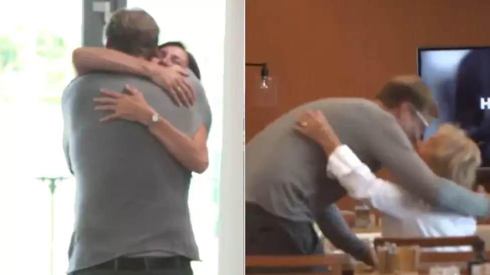 Jurgen Klopp Gives An Individual Hug To Every Single Person At Liverpool’s Training Ground