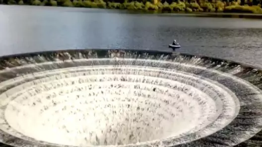 Video Shows Two Fishermen Come Dangerously Close To 66ft Plughole