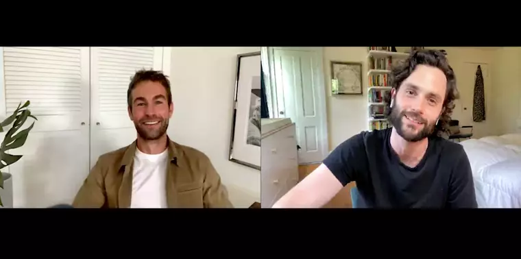 Chace and Penn chatted about their new roles (
