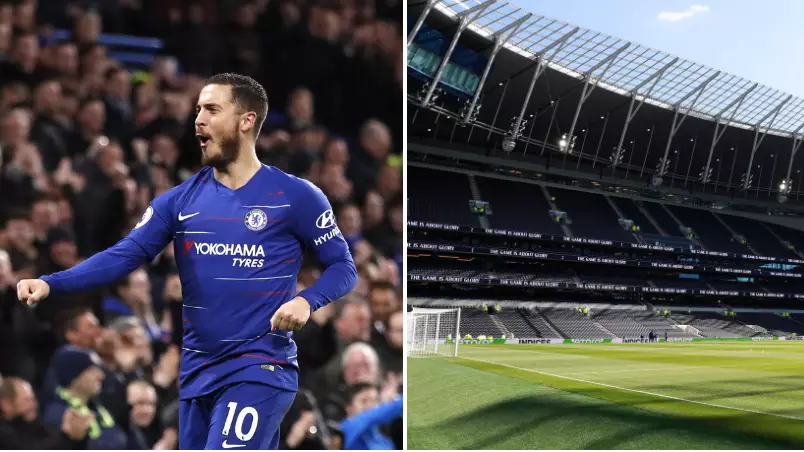 Eden Hazard Has Cheeky Dig At Spurs After Opening Of New Stadium