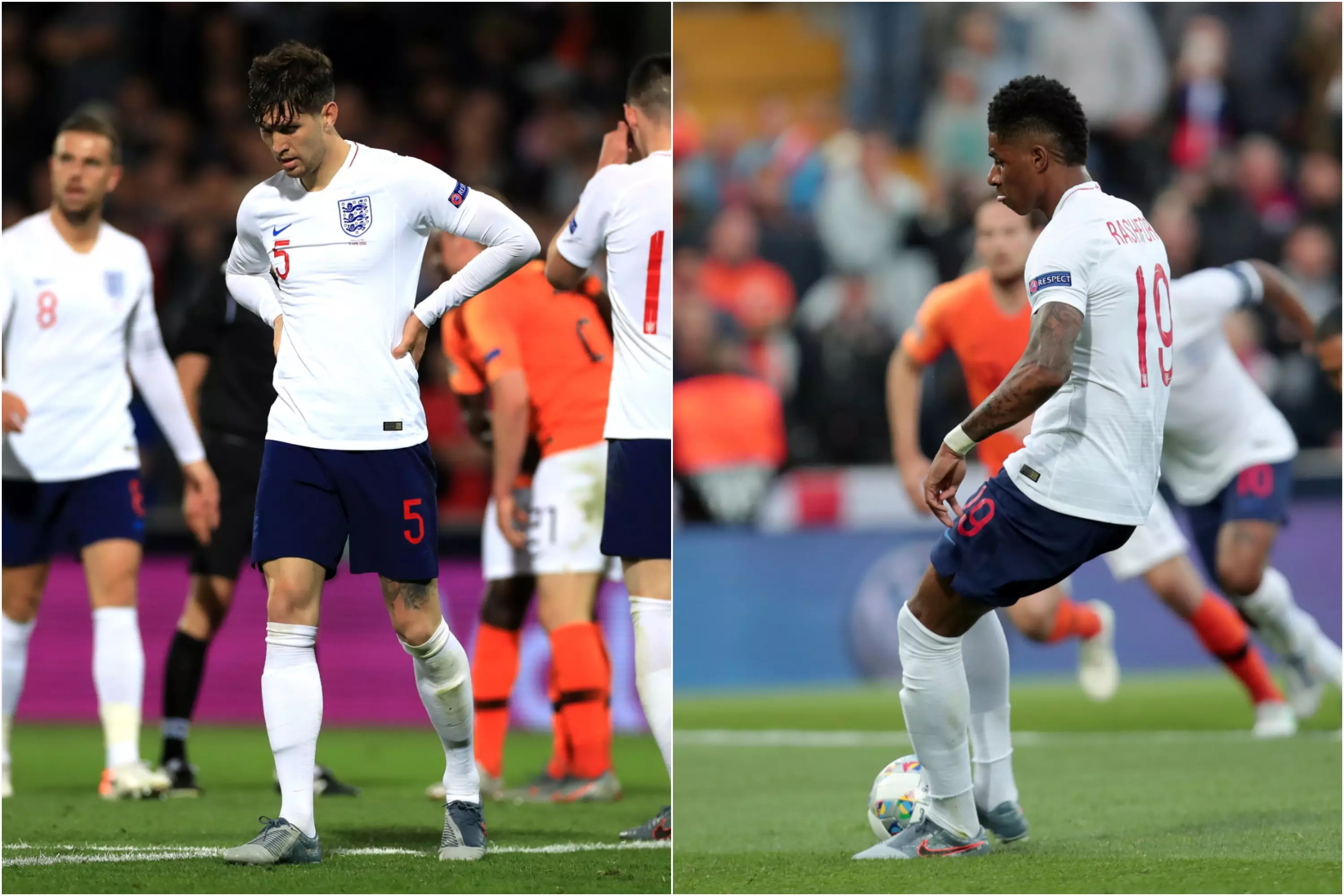 England Player Ratings: John Stones To Blame For Both Goals But Marcus Rashford Impressed