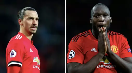Zlatan Reveals He Made A Bet With Romelu Lukaku About His First Touch While At Man Utd