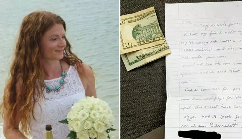Woman Believes Her Car Was Stolen Until She Got This Note