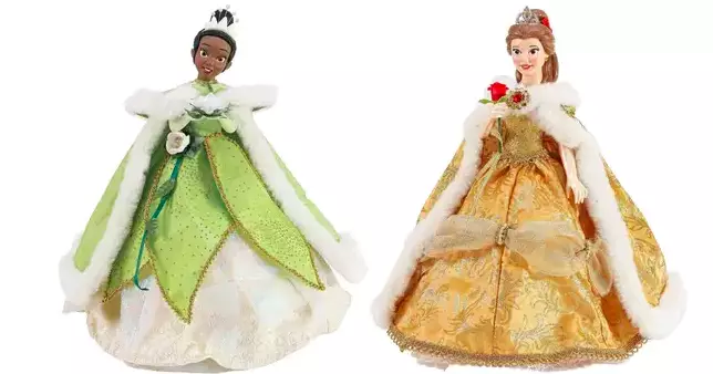 If you're more of a Disney fan, these Princess toppers will bring a magical finish to your tree (