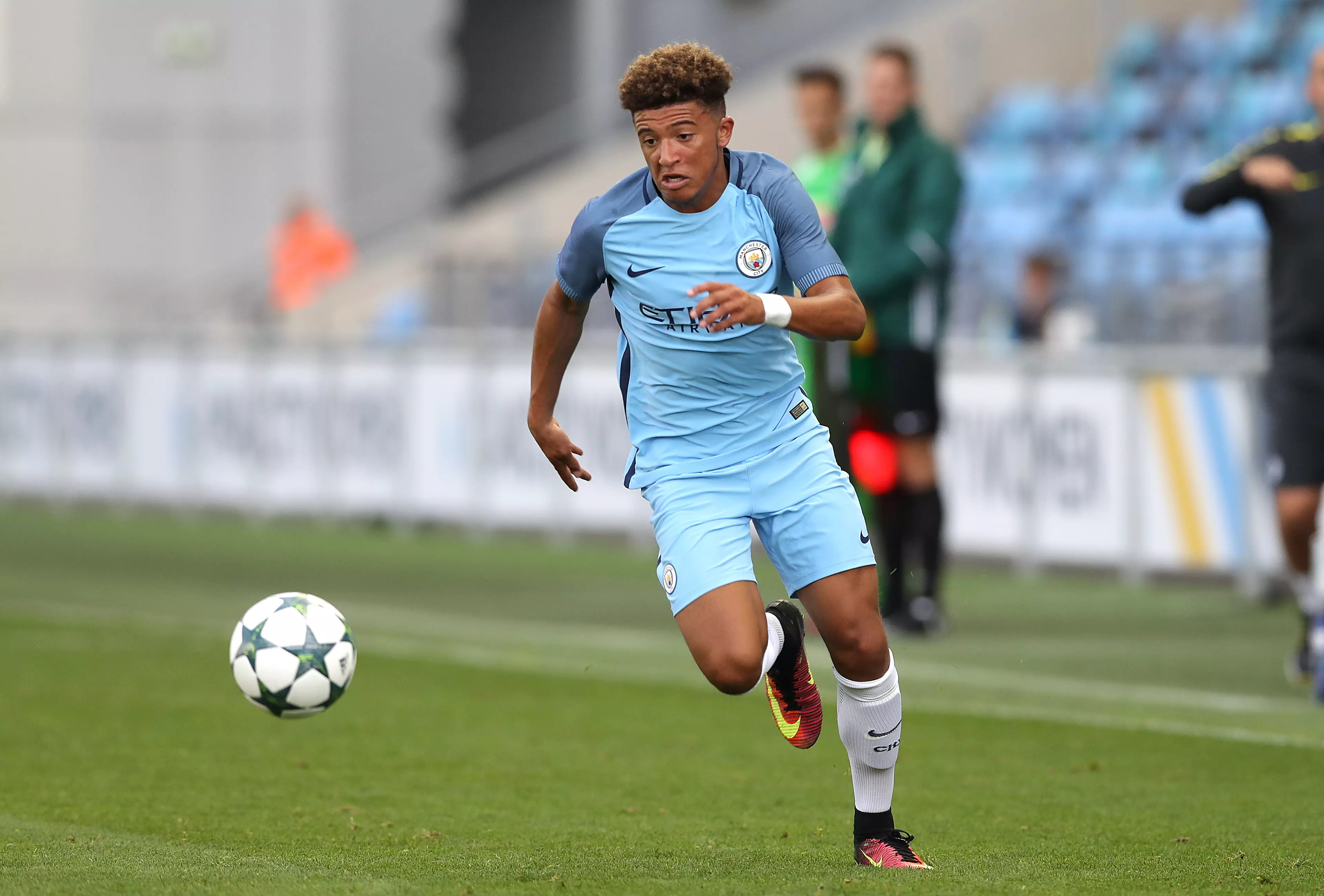 Sancho's spell at City is set to earn them some money this summer. Image: PA Images