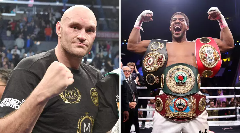 What Happened When Anthony Joshua And Tyson Fury Sparred For The First Time