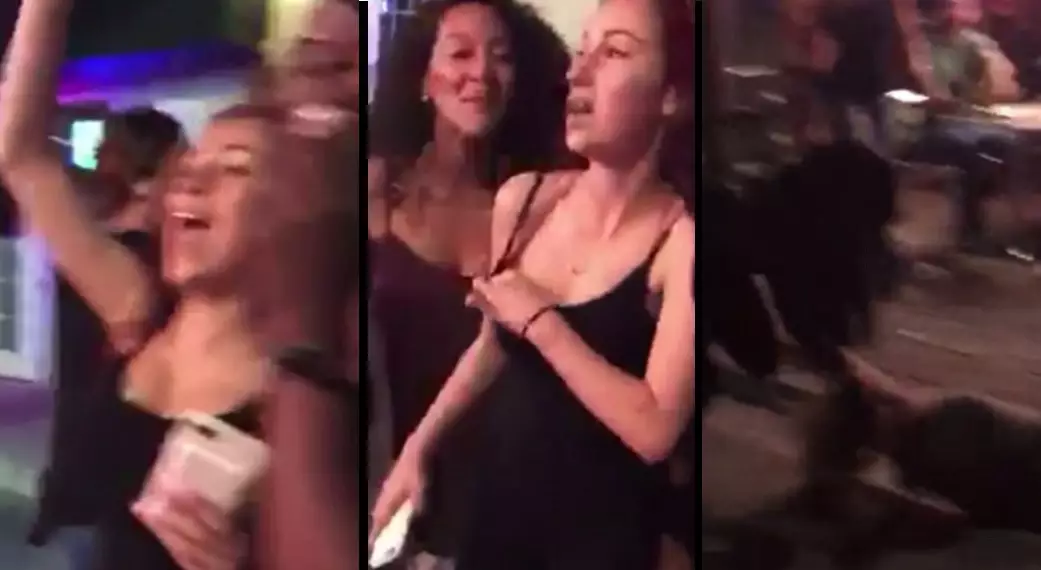 Cash Me Ousside Runs Scared After Starting Fight Outside Club In Florida