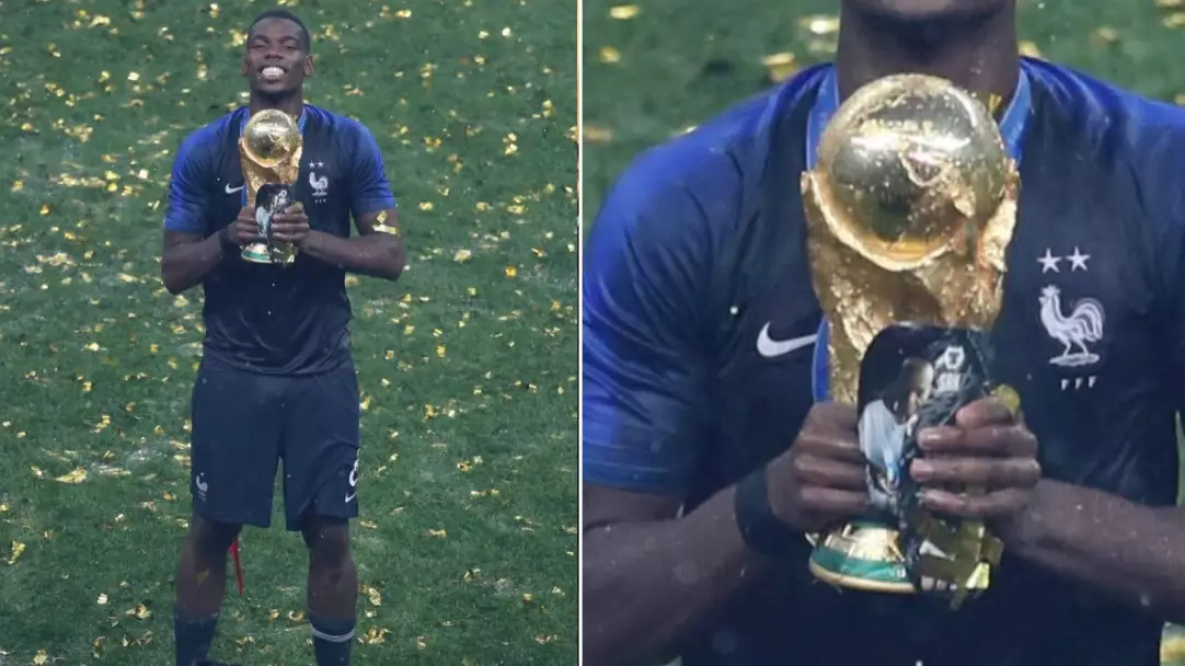 Paul Pogba Made Touching Tribute To His Late Father During World Cup Celebrations 