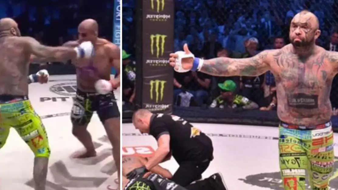 WATCH: Heavyweight Title Over After 16 Seconds After Insane Faceplant Knockout