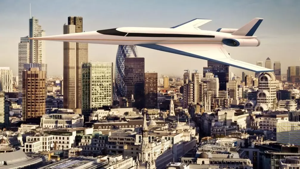 New Supersonic Jet Could Fly From London To New York In Less Than Two Hours