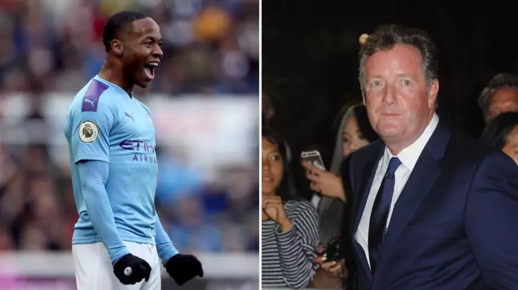 Raheem Sterling Trolls Piers Morgan On Fifth Anniversary Of Signing For Manchester City