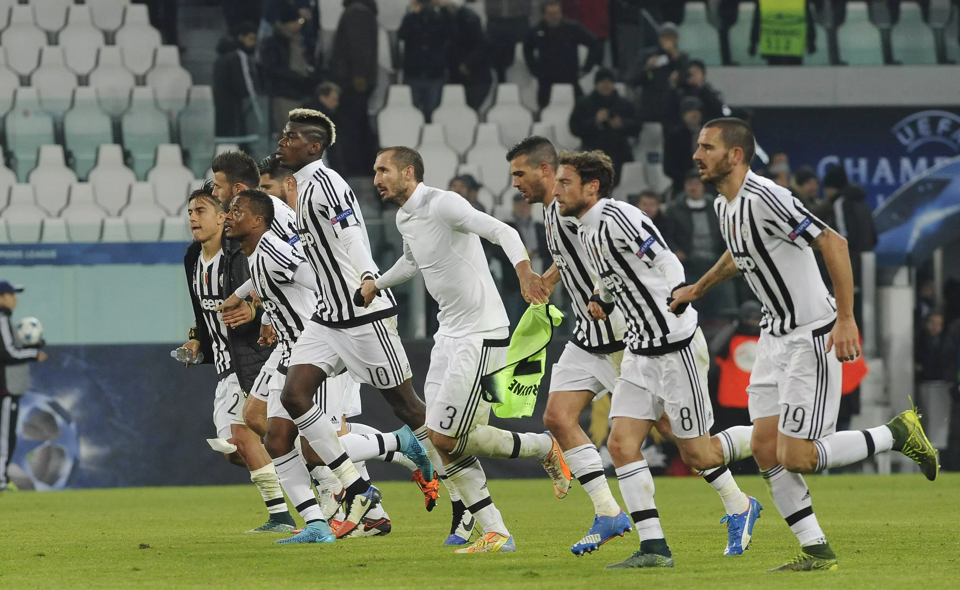 Pogba had a much more solid and experienced side around him in Italy. Image: PA Images.