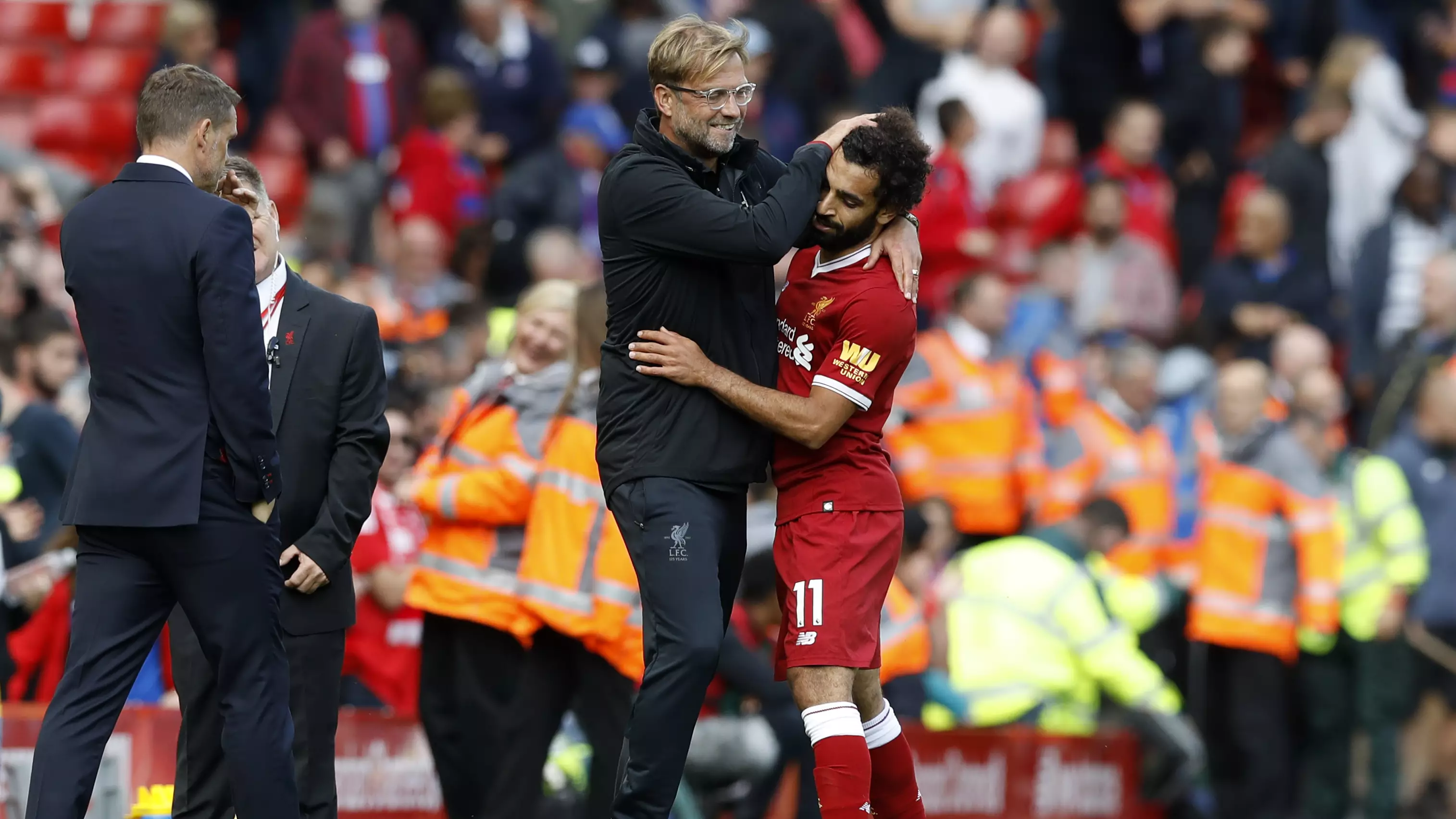 The Simple Bit Of Advice Klopp Gave Salah 45 Minutes Into His Liverpool Debut