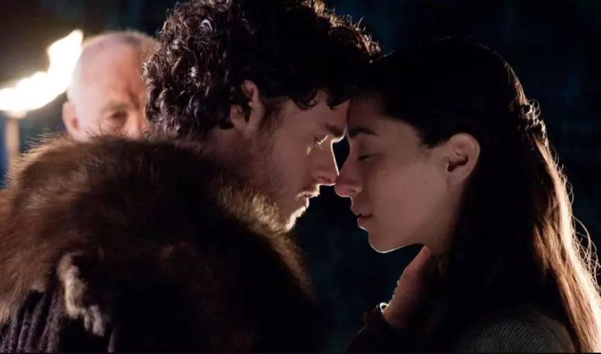 Robb Stark and Talisa Maegyr secret marriage featured the same song.