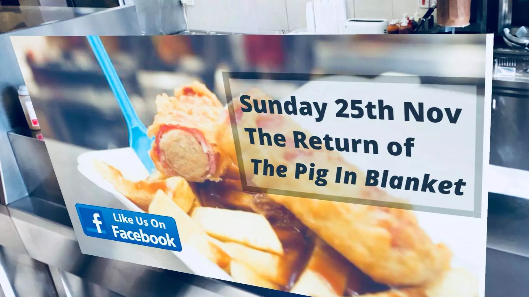 Foot-Long Battered Pigs In Blankets Are Here To Make Your Festive Dreams Come True