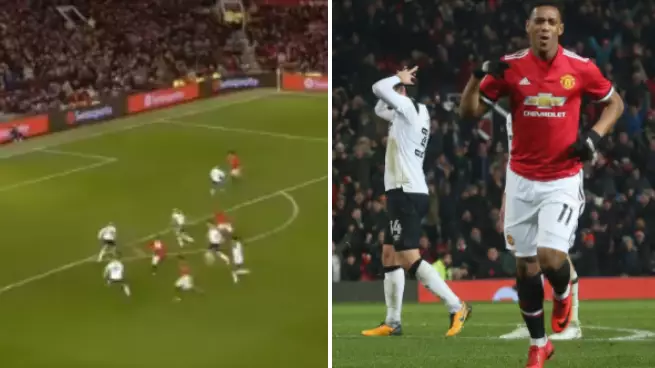 Anthony Martial's Reaction To Jesse Lingard's Stunner Was Perfect