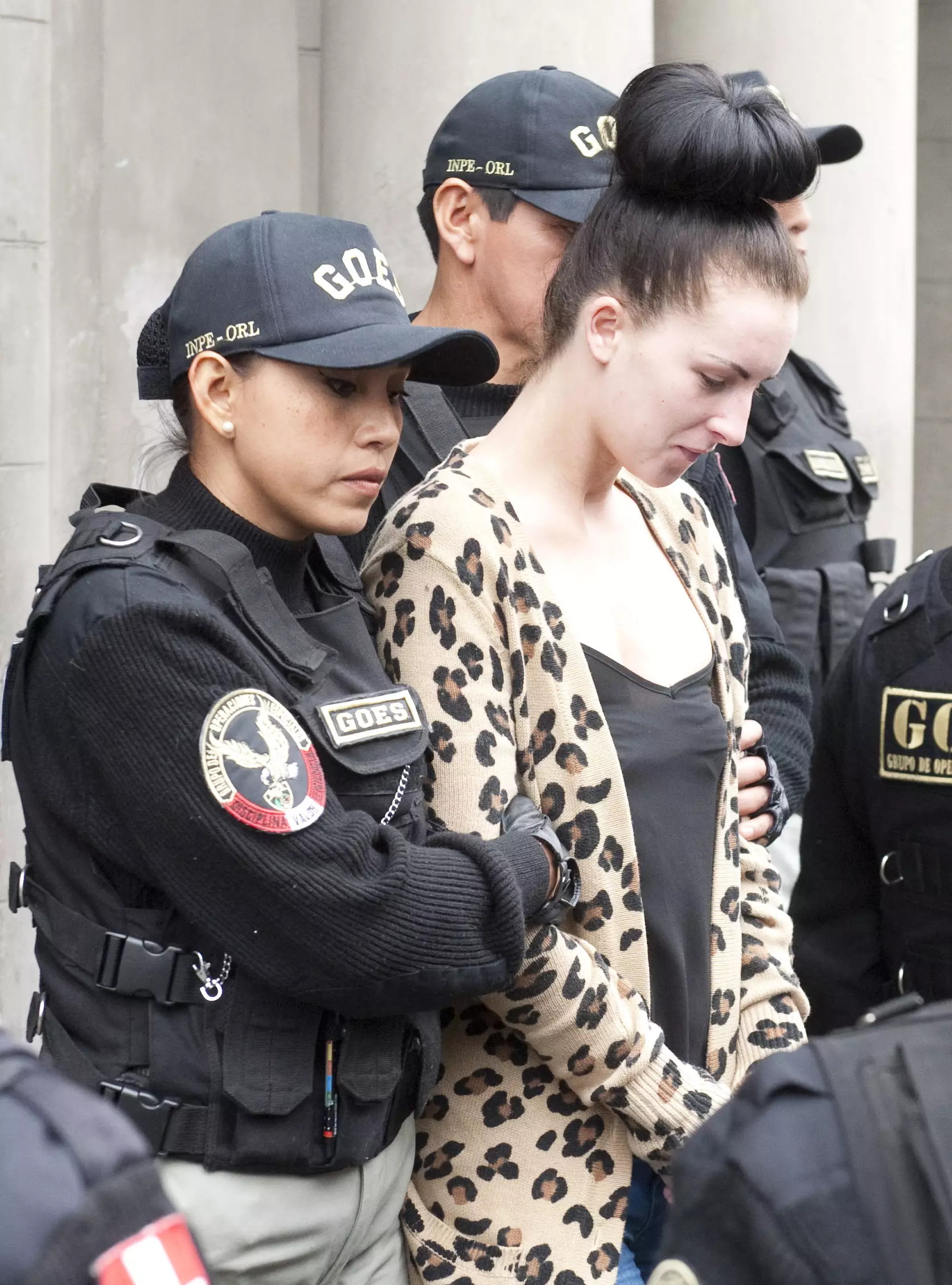 Michaella was arrested at the airport in Lima in 2013 (
