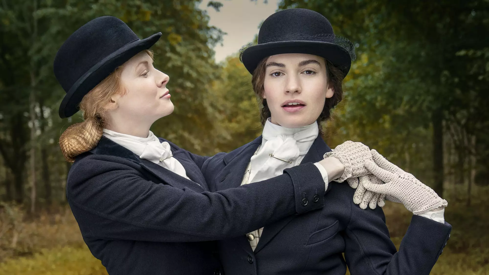 Lily James and Emily Beecham star as the two leads (
