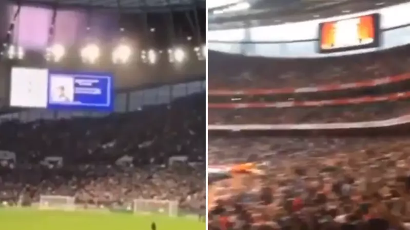 Fans Video Shows Difference In Atmospheres At Spurs And Arsenal