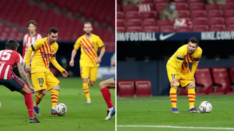 Lionel Messi Highlights Vs Atletico Madrid Show Everything Still Goes Through Him