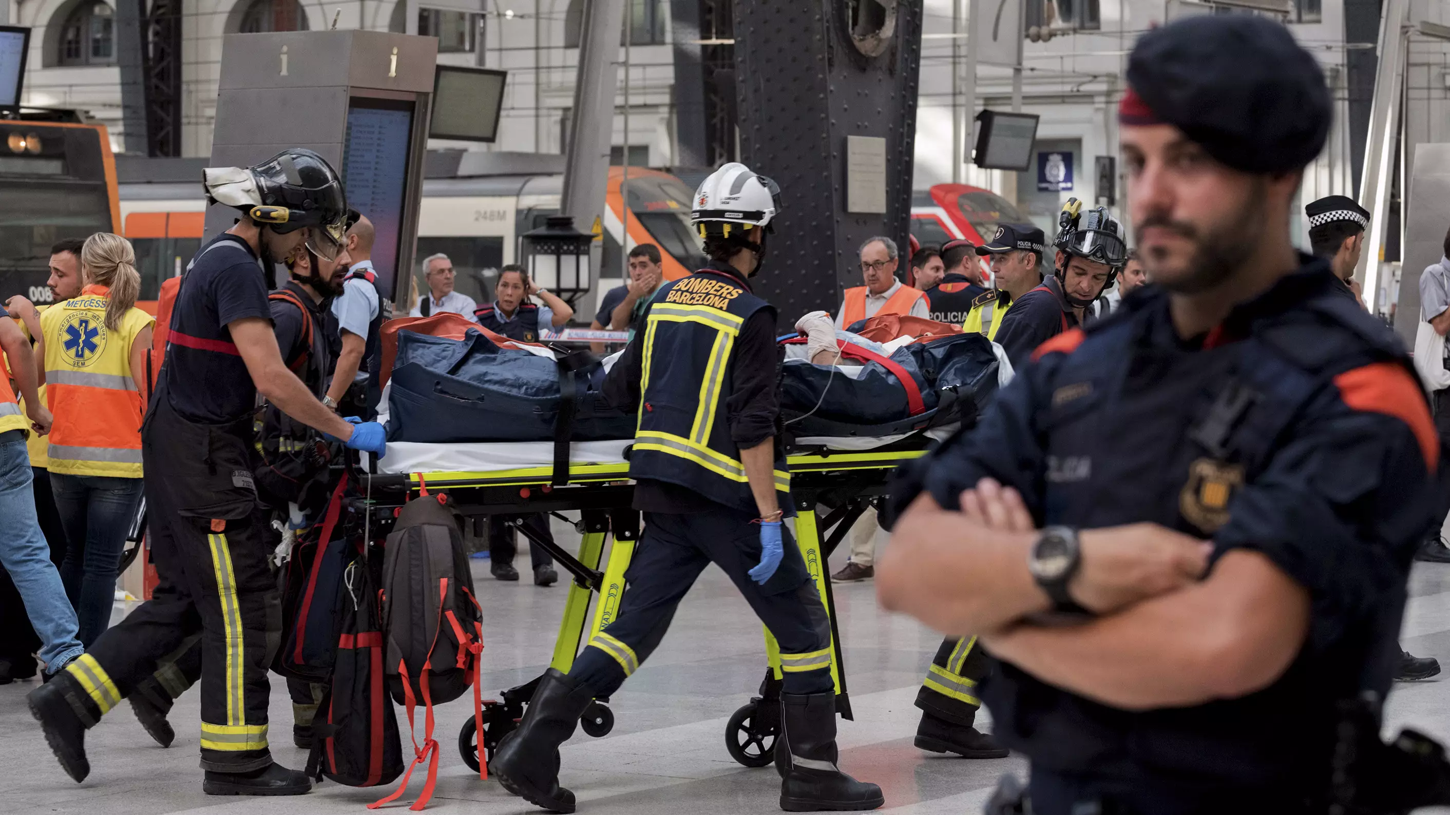 Barcelona Train Crash Leaves 50 Injured