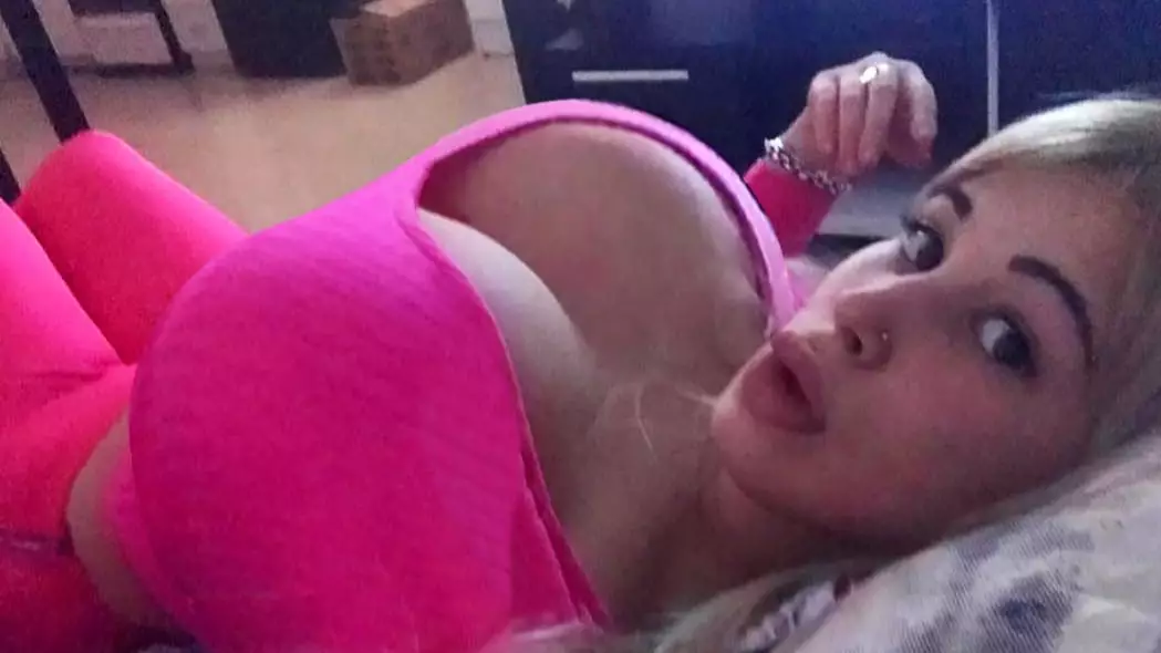 Woman With 34JJ Boobs Says Implants Are So Big She Can't Get The Tube