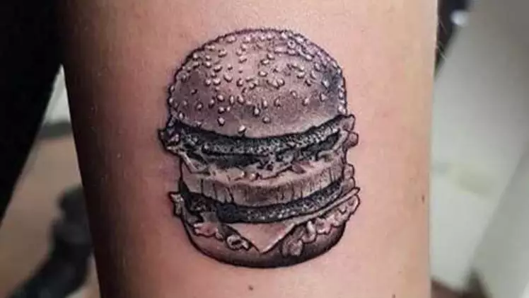 Former McDonald's Worker Gets Big Mac Tattooed On Her Arm