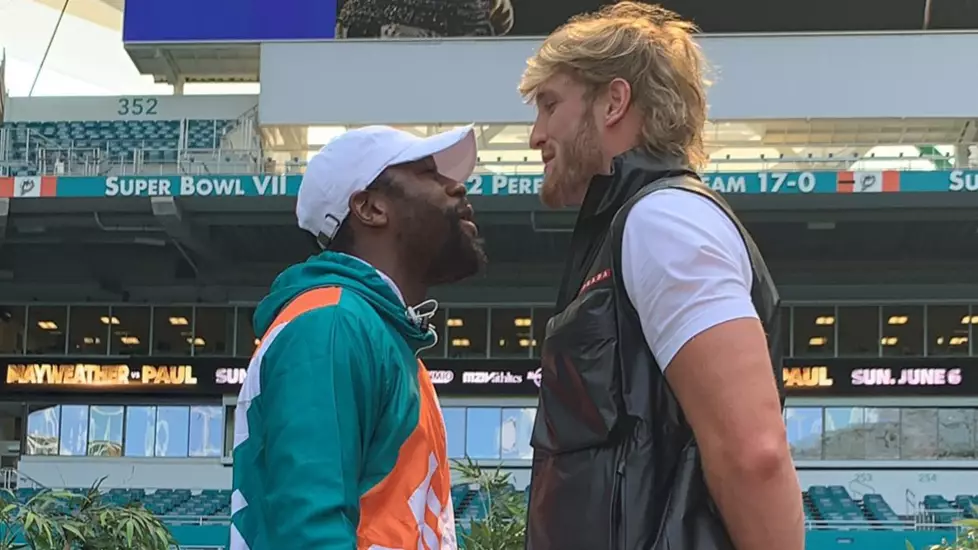 Floyd Mayweather Says 'I'll Kill You Motherf**ker' To Logan Paul Ahead Of Boxing Match