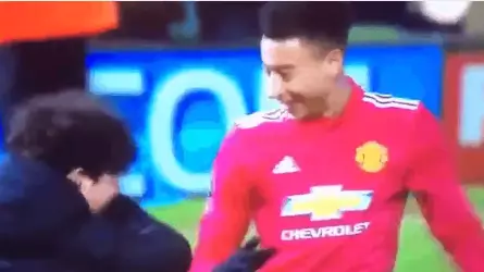 Watch: Jesse Lingard Dabs With A Pitch Invader After Yeovil Win