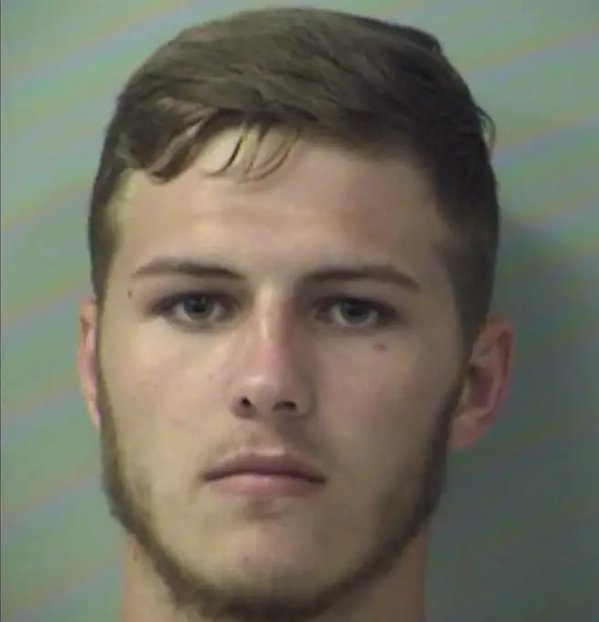 Hunter Mills has been charged with criminal mischief.