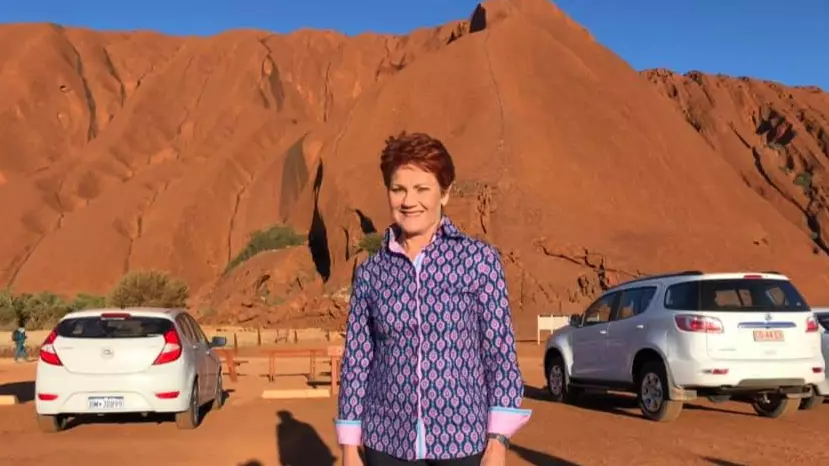Pauline Hanson Has Flown To Northern Territory To Climb Uluru