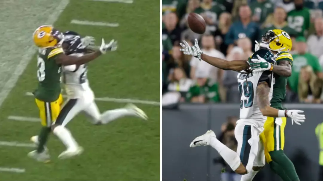 NFL Pass Interference Debate Rumbles On After Controversial Call In Packers Vs Eagles Game