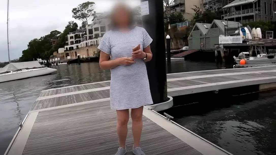 Angry Woman Threatens To Call The Police On Fisherman 