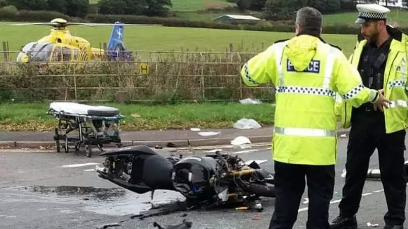 Biker Thanks Doctor Who Performed Roadside Heart Surgery On Him After Crash