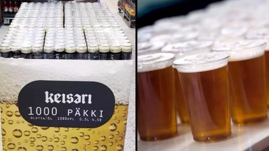 Finnish Brewery Introduces 1000-Packs Of Beer And Raises The Game Forever