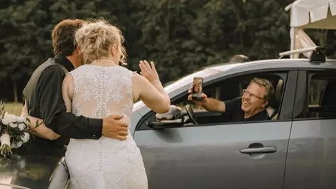 People Are Having Drive-Thru Weddings And It's Genius