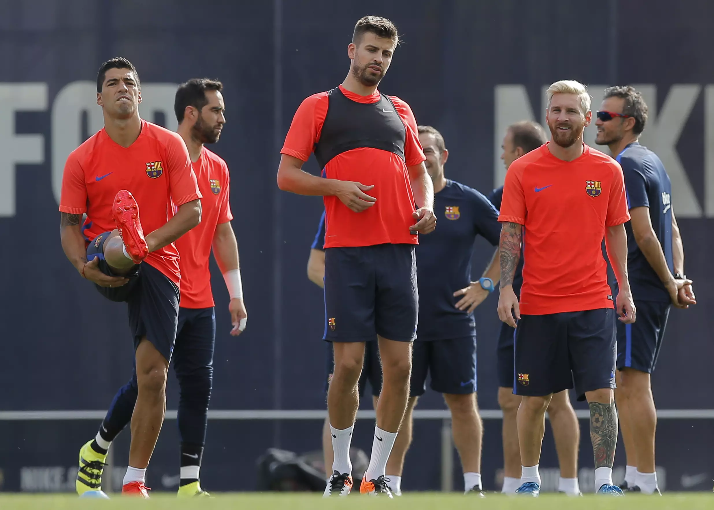 Sons Of Messi, Suarez and Pique Start Their Football Education At Barcelona