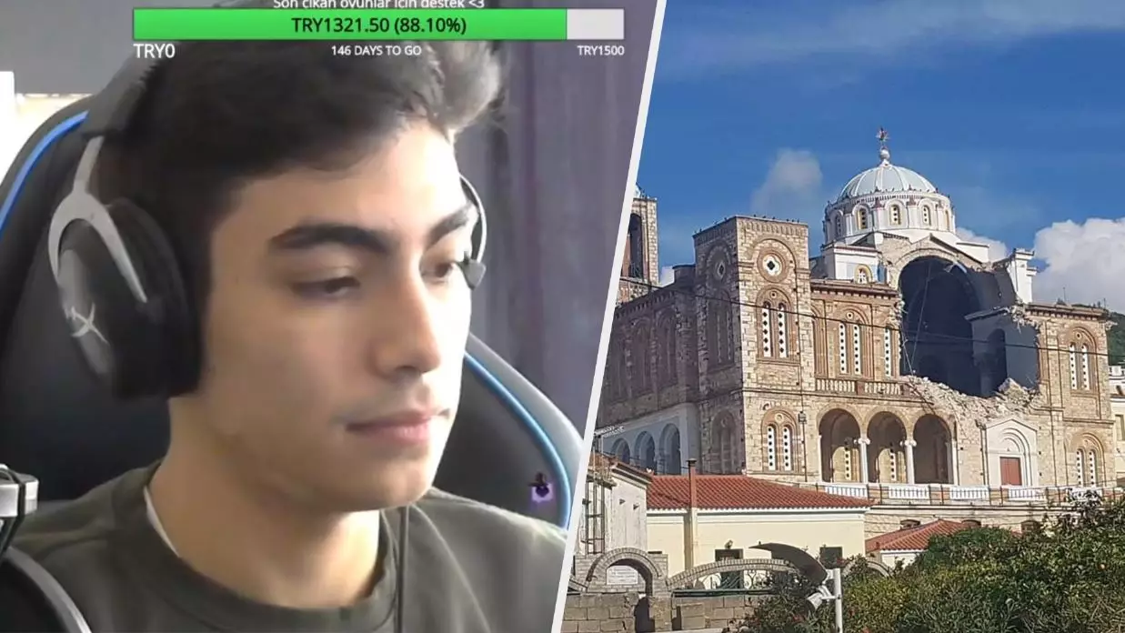 Watch The Terrifying Moment An Earthquake Hits While Twitch Streamer Is Live